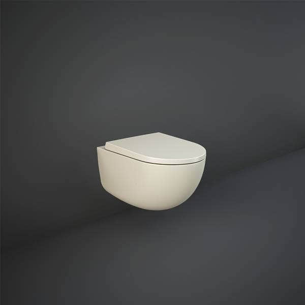 Wall Hung W/C-52cm-Matt Greige
